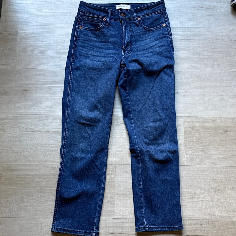 Madewell - Petite Curvy Stovepipe Jeans in Dahill Wash - 26P